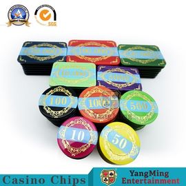 comprar O casino de pouco peso durável do RFID lasca-se/pôquer Chips Standard Color do retângulo Fabricação em linha