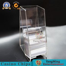 comprar Macau dedicou cremalheiras do suporte do descarte do pôquer do casino com rolo YM-DH03 impermeável Fabricação em linha