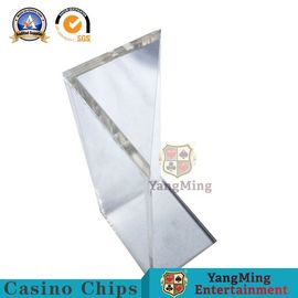 comprar Suporte da gota de Dragon Tiger Casino Poker Discard Holder/portador do triângulo Fabricação em linha