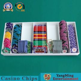 comprar Casino plástico acrílico Chips Tray For Poker Blackjack Table Accoressiors de 7 fileiras Fabricação em linha