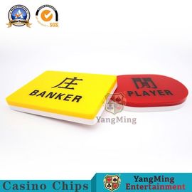 comprar Botão plástico de jogo do negociante do pôquer para a cinzeladura excelente do clube do jogo Fabricação em linha