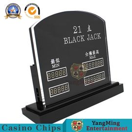 comprar sinal mínimo do limite de Digitas do limite de Max Rate Niu Niu Blackjack Gambling Table dos acessórios da tabela do casino 795g com luz conduzida Fabricação em linha