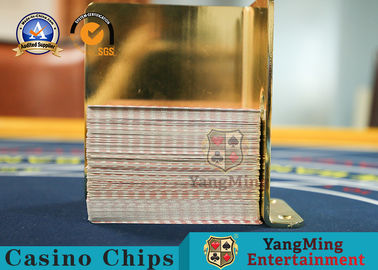 comprar Os cartões de jogo dos acessórios da tabela do pôquer do clube do casino rejeitam o suporte 8 que as plataformas cardam o material do metal do portador Fabricação em linha
