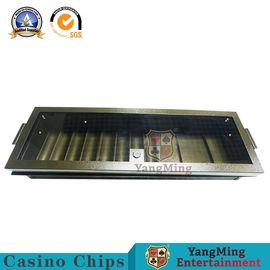 comprar Único pôquer personalizado Chip Tray For Plaque Carrier do metal da camada flutuador Fabricação em linha