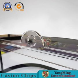 comprar O acrílico engrossa casino dedicado Chips Dealer Holder da tabela de Chips Carrier Roulette Wheel Gambling Fabricação em linha