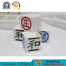 comprar Os acessórios que acrílicos do jogo do casino 66pcs se ajustou personalizado cinzelando jogos da tela de seda resultam Mark Fabricação em linha