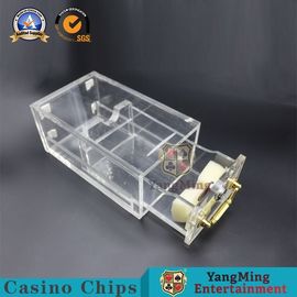 comprar Cartões acrílico grosso do jogo das plataformas 88*63mm do suporte do descarte do pôquer dos jogos de jogo suporte de 8 Fabricação em linha