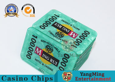 comprar Número da segurança de Chips Set Clay Casino Stickers do pôquer de Las Vegas RFID para a competição de jogo Fabricação em linha