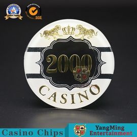 comprar Pôquer feito sob encomenda Chips Clay Ceramic Nylon Stickers 14g de 3-4.3MM Thinkness Fabricação em linha