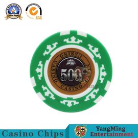 comprar o casino Diamond Poker Chips Sets Texas de 45mm guarda-os o pôquer 13.5/G Clay Composite With Inner Metal Fabricação em linha
