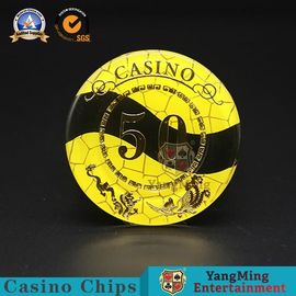 comprar Bronzeando o toque liso da etiqueta UV de nylon cerâmica acrílica de Chips With do pôquer do metal RFID Fabricação em linha