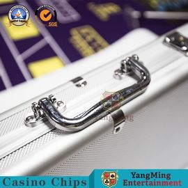 comprar 300-600 grupo de jogo de alumínio de Chip Set For Casino 600pcs do pôquer da forma na caixa de alumínio da caixa Fabricação em linha