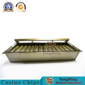 comprar casino Chip Tray de 760*210mm 2 camadas que jogam Chips Float Double Lock Poker Chip Case Fabricação em linha