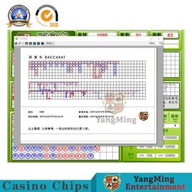 comprar Exposição de jogo do LCD 24 HD da tela do sistema da tabela de Chips Macau Casino Dedicated Baccarat do casino inglês do RFID com anfitrião Fabricação em linha