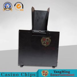 comprar Retalhadora eficiente do cartão da cor automática inteligente completa dedicada do preto do cortador do cartão do pôquer do metal dos acessórios do jogo do casino Fabricação em linha