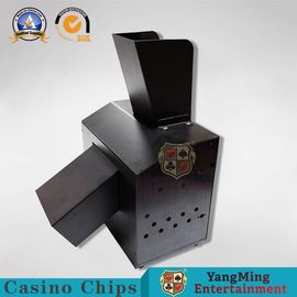 comprar Do metal esperto silencioso do preto da retalhadora da elevação dos acessórios do jogo do casino do metal cortador automático dos cartões de jogo do manual Fabricação em linha