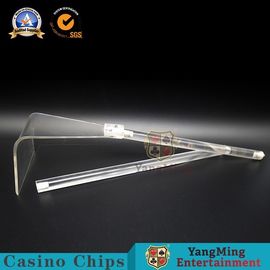 comprar Seção 2 Chips Code Receiver Retractable Thickened Chips Rake Plastic Handle transparente da bacará cerâmico acrílico Fabricação em linha