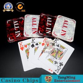 comprar Marcadores vermelhos Texas Hold da bacará eles botão plástico acrílico do negociante do sinal de Chips Games Wins Silk Screen do pôquer da competição Fabricação em linha