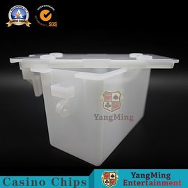 comprar Os cartões de jogo completos da plataforma do casino 8 de Matte Covered Acrylic Gift Box rejeitam o suporte Fabricação em linha