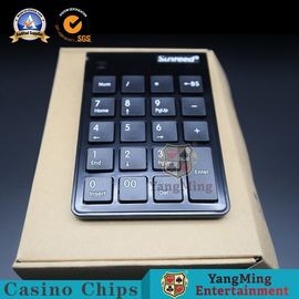 comprar Teclado sem fio preto da entrada do resultado do sistema de software do jogo de tabela do pôquer da bacará do teclado de USB Fabricação em linha