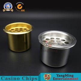 comprar Suporte dedicado de jogo da água da tabela do cinzeiro de prata de aço inoxidável feito sob encomenda industrial da cor dos acessórios do jogo do casino Fabricação em linha