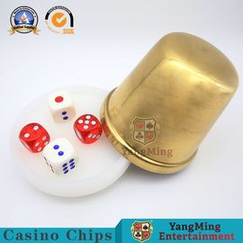 comprar O pôquer de jogo de cobre puro Vip da BO do copo de dados do ouro da liga de alumínio sic coloca o costume Fabricação em linha