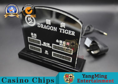 comprar Jogos de tabela limitados do vinte-e-um do clube de Bet Limit Sign For Poker da tabela do pôquer do sinal do diodo emissor de luz de Dragon Tiger Casino Table Fabricação em linha
