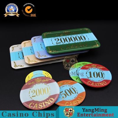 comprar Falsificar de Chip Invisible Casino Poker Chips da coroa anti Fabricação em linha