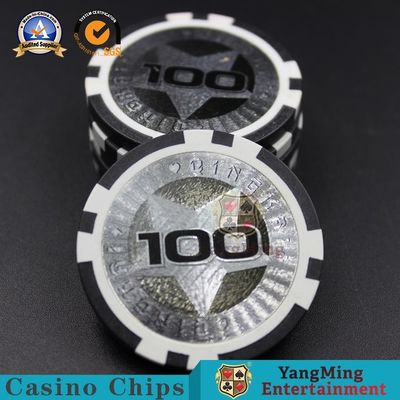comprar Texas Hold eles etiqueta de jogo do laser da tabela do pôquer lasca 11.5g Clay Core Poker Star Fabricação em linha