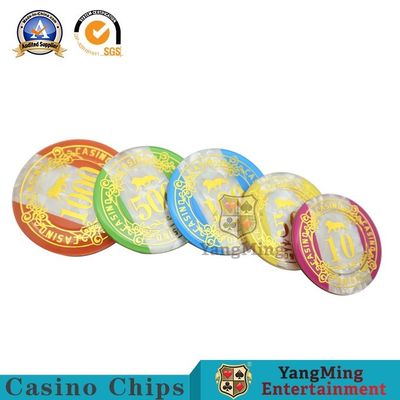 comprar 760 PCes Texas Hold eles ponto anticontrafacção da fábrica de Clay Poker Fancy Chip Set do ABS de Chip Currency American do núcleo do jogo Fabricação em linha