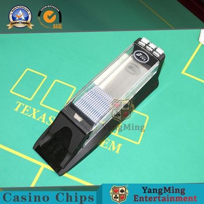 comprar All Black Laser Barcode 8 Deck Poker Distribuidor Eletrônico Para Torneios Internacionais Padrão Sapatos Smart Shuffle Fabricação em linha