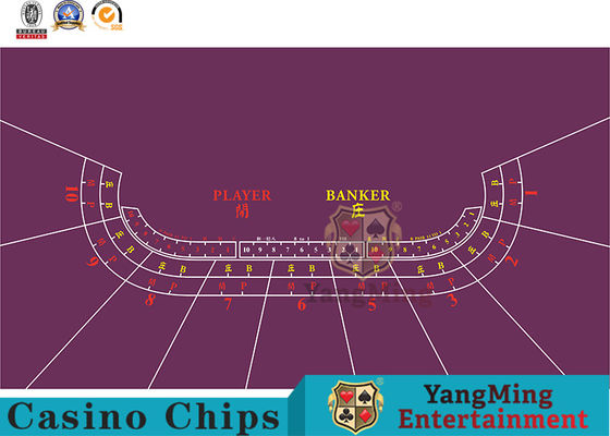 comprar bacará 9-Person e Texas Hold eles fabricante impermeável imprimindo padrão Customization da toalha de mesa do jogo de pôquer da cor Fabricação em linha