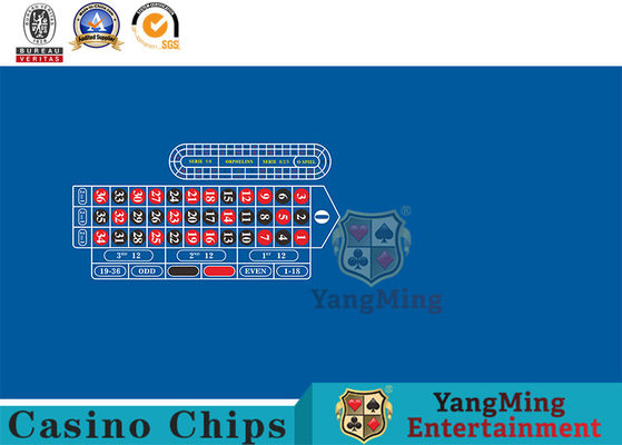 comprar Disposições pequenas americana de Bet Blue Standard Roulette Poker Chip Table Waterproof Tablecloth Entertainment do casino única 0 Fabricação em linha