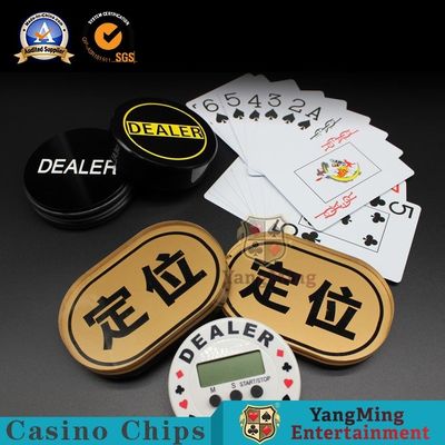 comprar Os acessórios acrílicos do jogo do casino que posicionam o dobro da placa tomaram partido Fabricação em linha