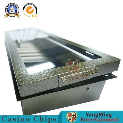 comprar Casino de bronze galvanizado única camada Chip Tray With Single Lock Fabricação em linha