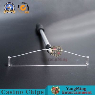 comprar Pôquer retrátil Chip Rake Anti Counterfeiting da liga de alumínio Fabricação em linha
