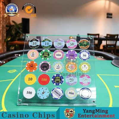 comprar Acessórios plásticos do jogo do casino pôquer anti Chip Display Stand falsificando de 30 partes Fabricação em linha