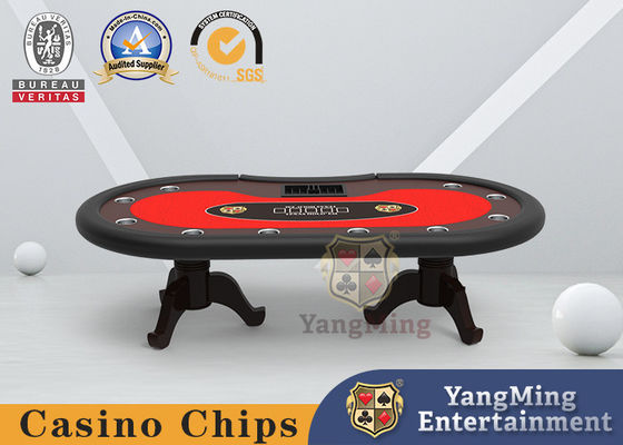 comprar Esponja engrossada Tiger Leg Casino Poker Table para Texas Clubhouse Club Fabricação em linha