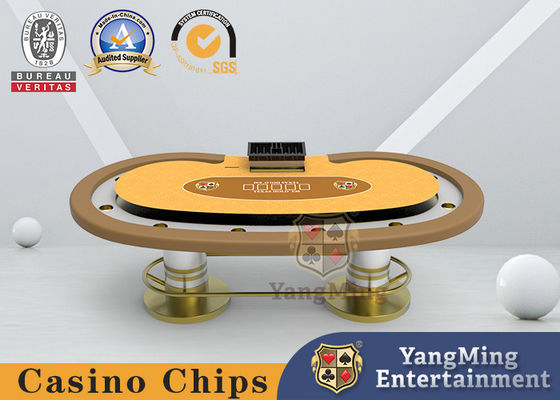 comprar Tabela 304 da xadrez do jogo de Pea Shaped Texas Oval Casino de aço inoxidável Fabricação em linha