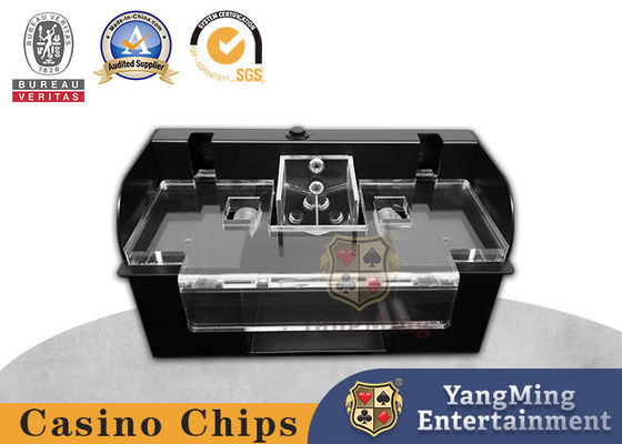 comprar Shuffler automático de aço inoxidável preto do cartão do metal 1Decks 2Decks Fabricação em linha