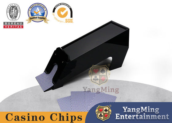 comprar O pôquer preto acrílico da bacará que negocia o casino da máquina personalizou 8 pares de negociar botas Fabricação em linha