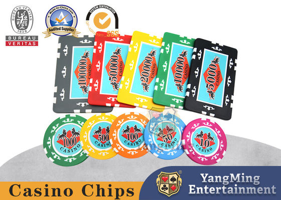 comprar Chipset geado falso do pôquer do casino do rolo alto da etiqueta do GV anti Fabricação em linha