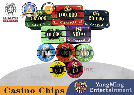 comprar pôquer personalizado acrílico Chip Set do casino de 45mm Texas Game Jackpot Fabricação em linha