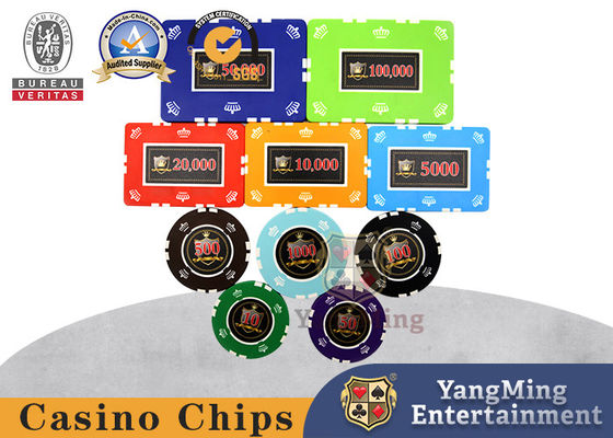 comprar pôquer Chip Set do casino de 49mm Clay Stickers Professional Fabricação em linha