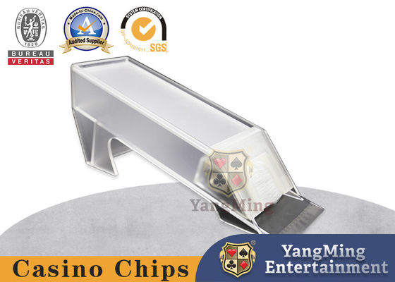 comprar O resíduo metálico acrílico grosso 8 emparelha o vinte-e-um que negocia a sapata para jogos do casino Fabricação em linha