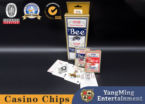 comprar logotipo original da personalização dos cartões de jogo do casino de Blackcore 92 do bloco 310gsm Fabricação em linha
