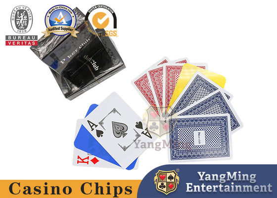 comprar PVC plástico grandes cartas de jogo impressos 33 cartas caixa preta para Texas Hold'Em jogo Fabricação em linha