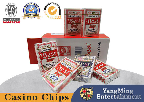 comprar empacotamento azul da caixa de cor do cartão de jogos da tabela do pôquer do casino dos cartões de jogo do papel de núcleo 280gsm Fabricação em linha