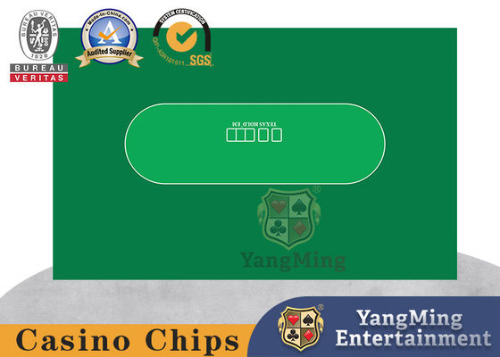 comprar Toalha de mesa feita sob encomenda imprimindo sem palavras oval de Esign Texas Holdem Poker Felt Casino Fabricação em linha