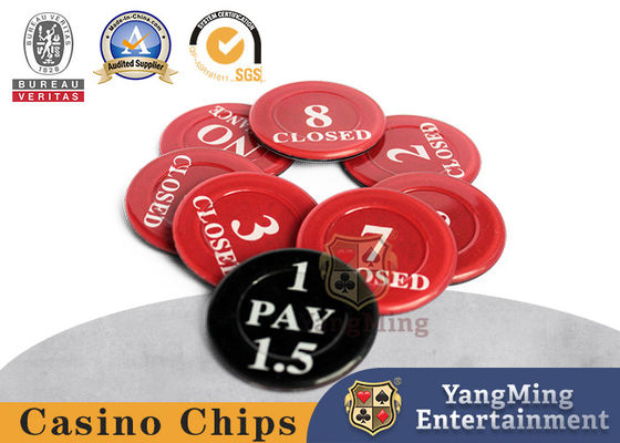 comprar seguro Chip Coins de Crystal Niu Niu Texas Holdem Game Betting do acrílico do diâmetro de 40mm Fabricação em linha